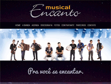 Tablet Screenshot of musicalencanto.com.br